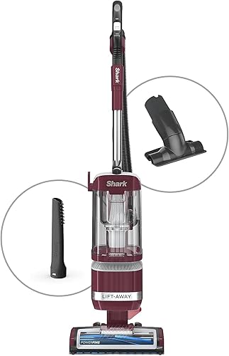 Miniatura 9 de Shark LA401 Navigator Lift Away ADV - Aspiradora vertical con rodillo de cepillo PowerFins, faros LED y dirección giratoria avanzada, rojo (renovado)