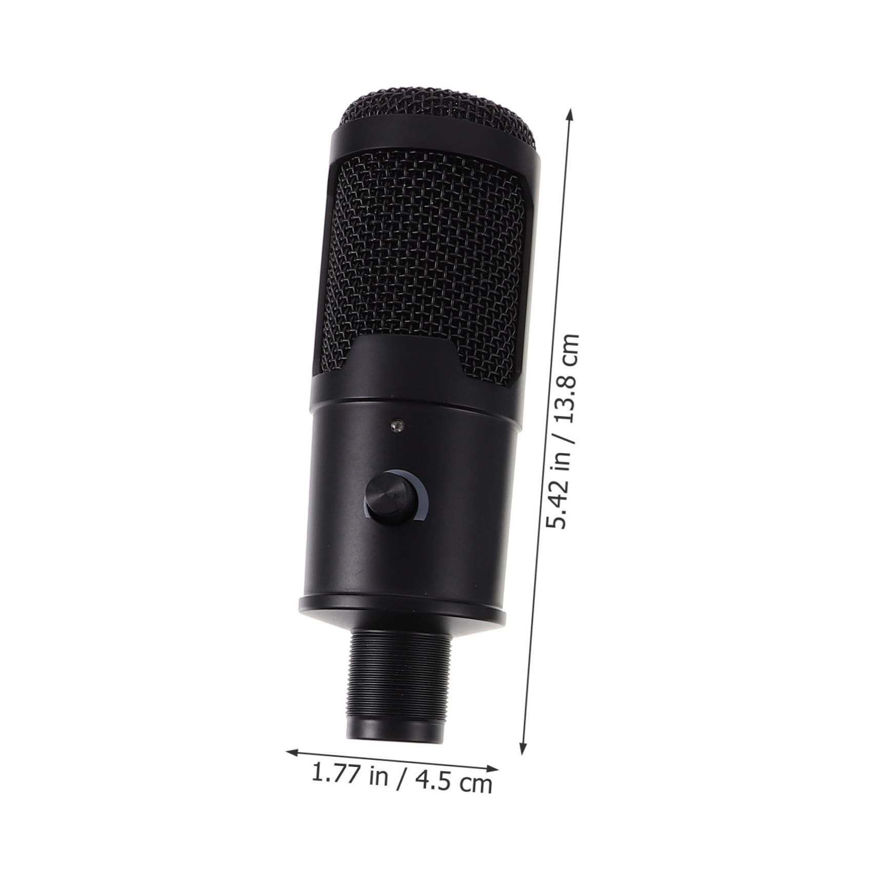 1zestaw Usb Mikrofonu Kondensatorowego Do Nagrań Komputerowych z Podstawą Idealny Do Konferencji i Streamingu Łatwy Instalacji i Kompatybilny z Laptopami