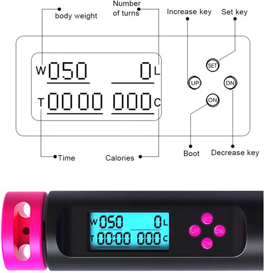 Smart Jump Rope Calories Electronic Counting Skipping Rope Fitness Weight Loss Exercise Skipping Rope Fitness Equipment