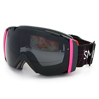 Smith Optics Mens IO Goggles, Unicorn/Blackout Red Sensor