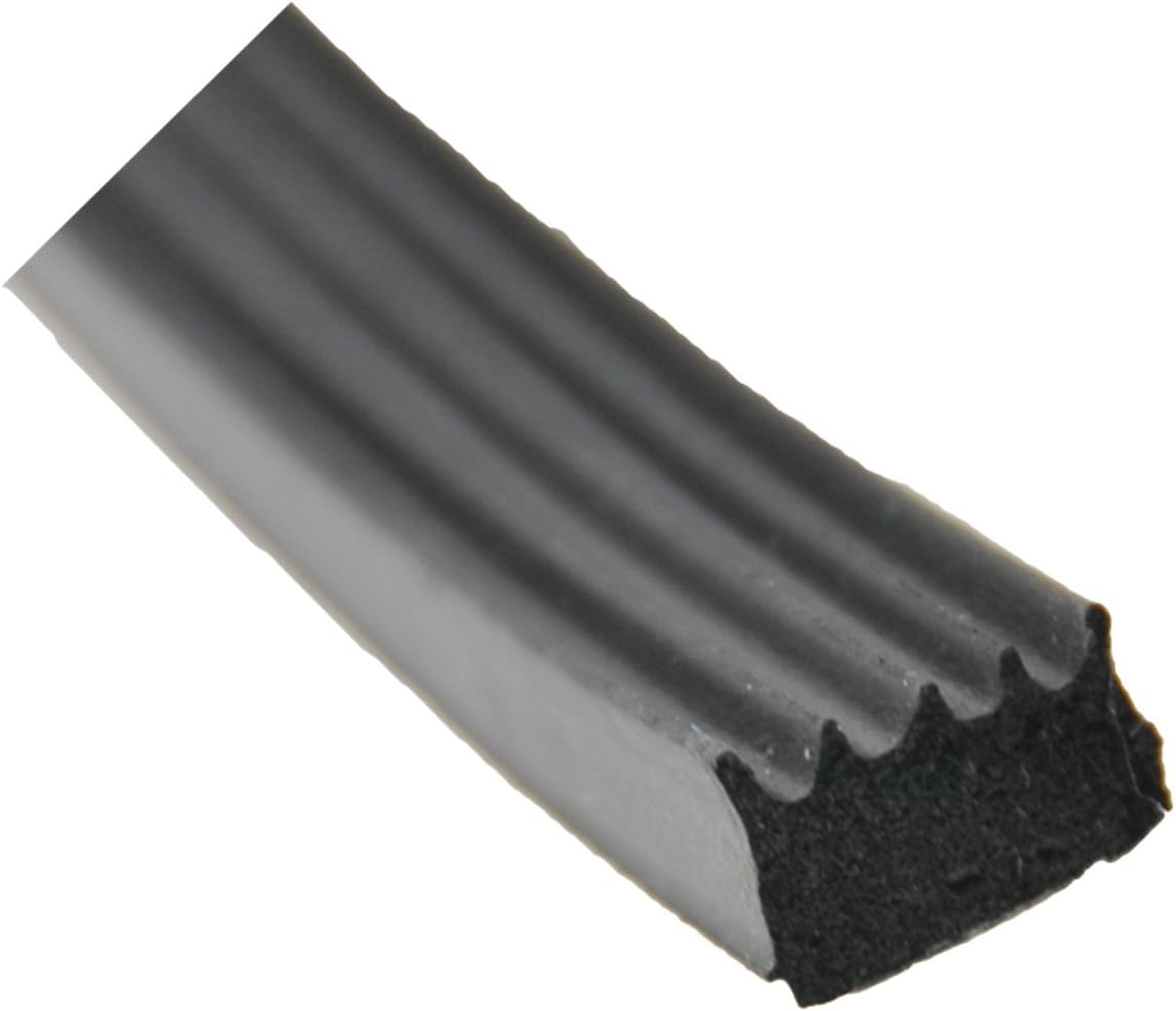 AP Products 018-523 5/8" x 3/8" Ribbed Foam Seal with Tape