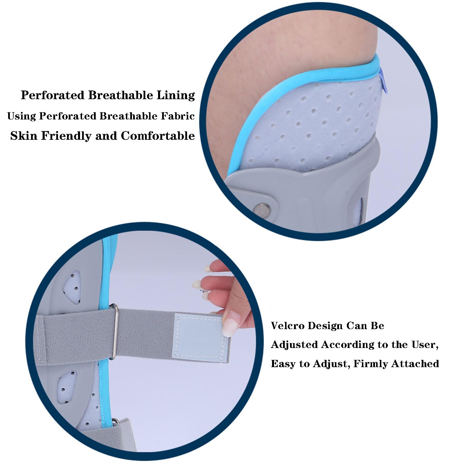 Tobillera Ortopédica para Pie Caído, Soporte para Corrección Postural De Pie Caído, Bota Ortopédica para Caminar, Estilo 2, Talla S, Estilo 2, Talla L