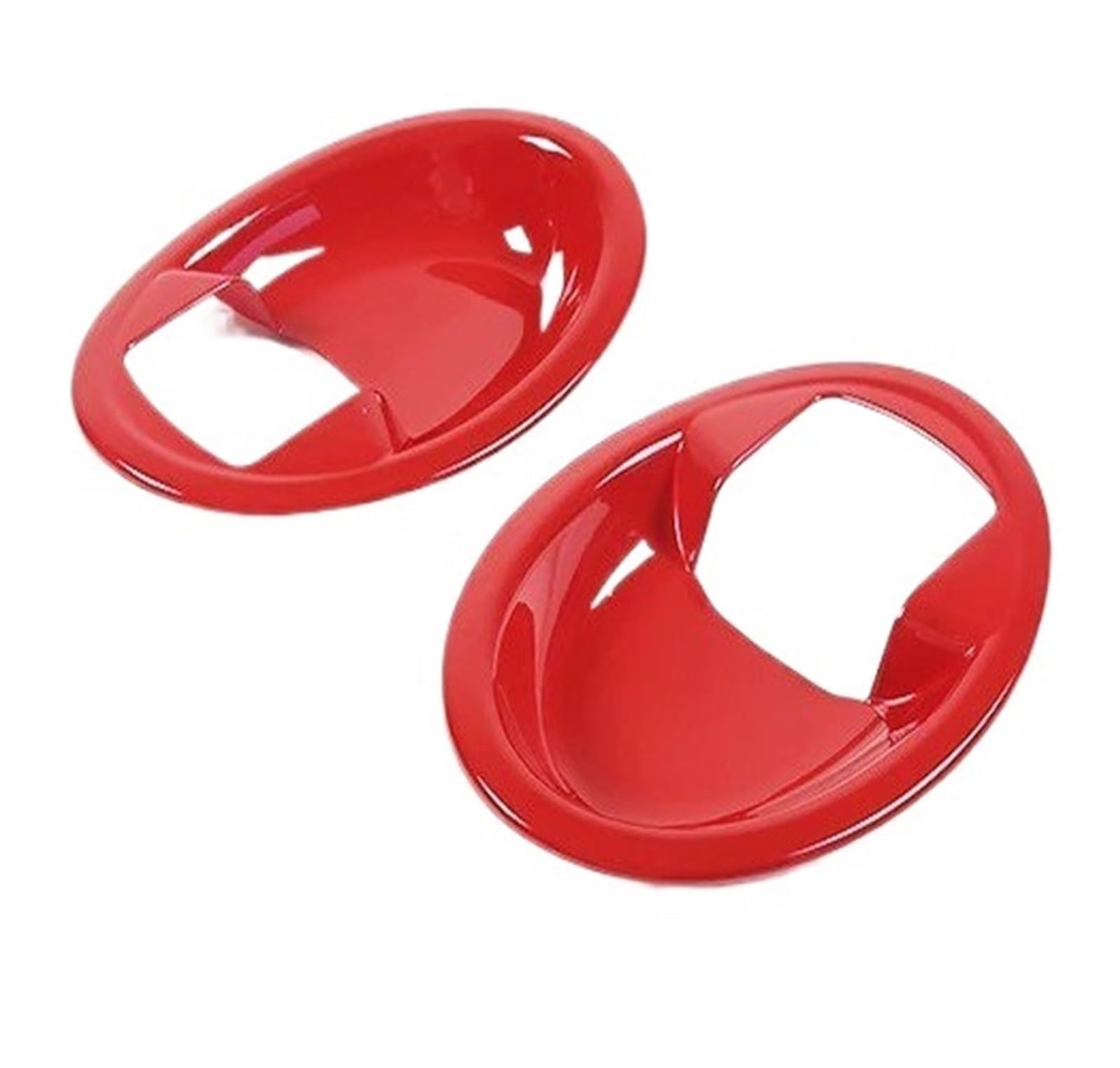 Interior Mouldings for for Eclipse 2006-2011 ABS Car Inner Door Bowl Protection Cover Trims Sticker Car Accessories 2PCS Car Accessory(Red)