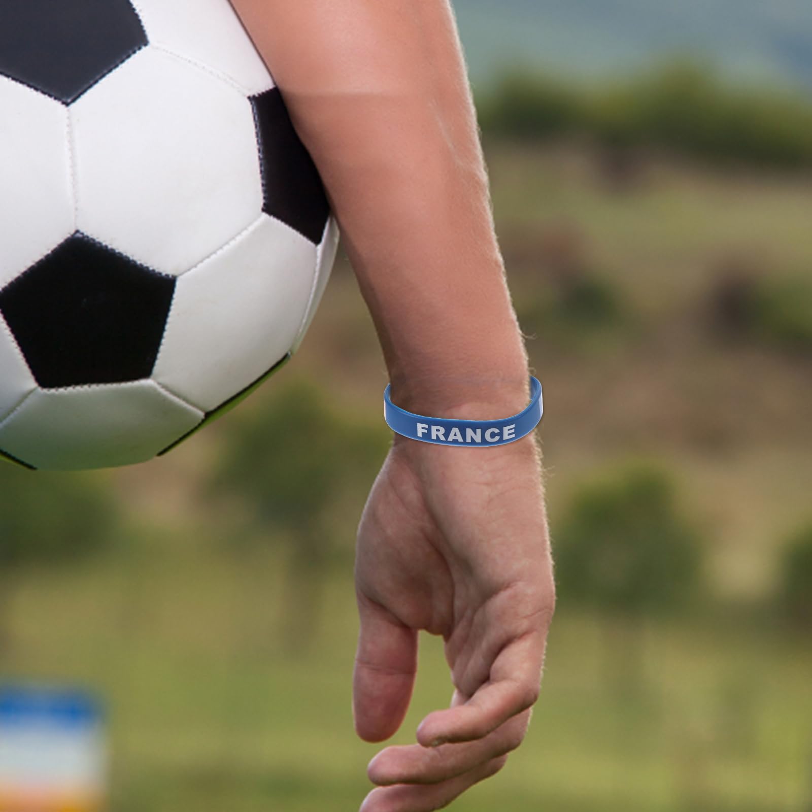 BESPORTBLE 5 Pièces Bracelet Cadeaux Drapeau Français Porte-clés Chaîne à Main