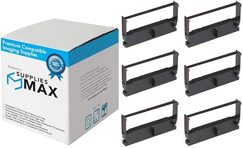 Repuesto compatible para CIGE2156 cintas moradas P.O.S. para impresora (6PK) - Reemplazo a ERC-32P