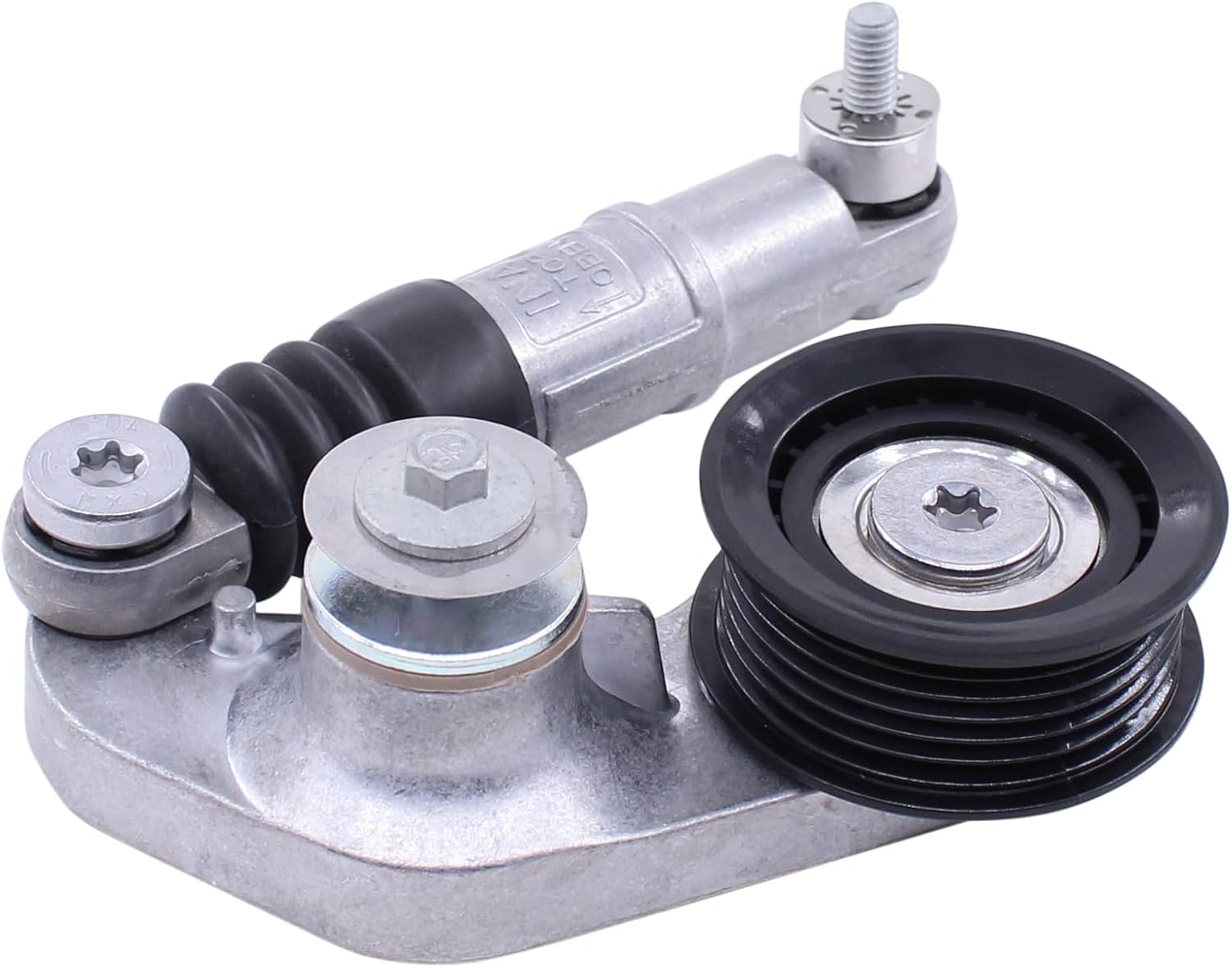 MOTOKU Drive Belt Tensioner Idler Pulley kit for Land Rover Range Rover Evoque 2012-2017, Discovery Sport 2015-2017