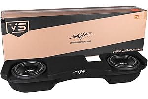 Skar Audio Dual 12" Loaded Sealed Subwoofer Enclosure for 2002-2018 Dodge Ram Quad/Crew Cab Trucks