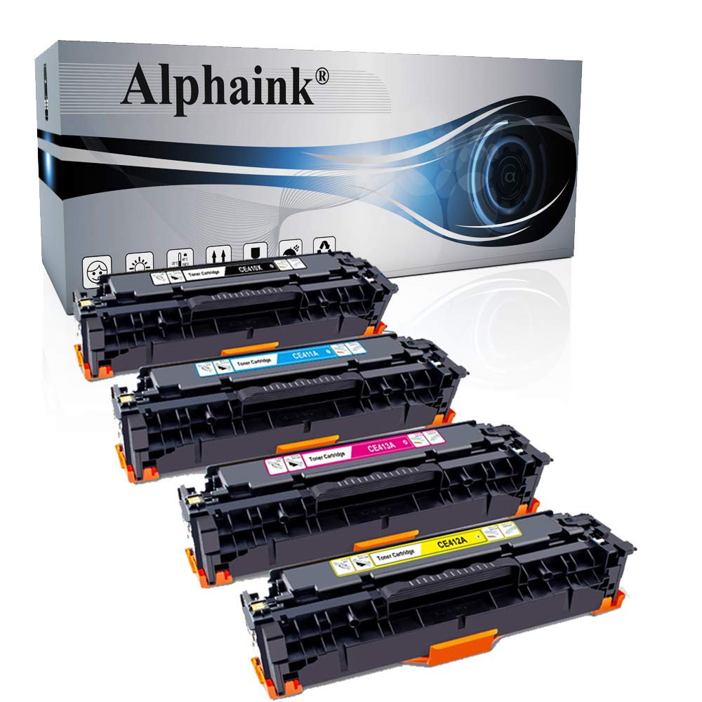 Cartucho De T&oacute;ner 305A De 4 Piezas Compatible Con HP 305A