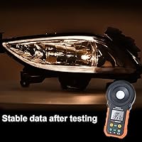 Vista 4 de PIT66 Luces antiniebla del parachoques delantero, compatibles con Hyundai Sonata 2011 2012 2013 Lente transparente lado izquierdo del conductor