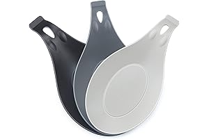 3-Pack Silicone Stovetop Spoon Rests: Your Countertop's Kitchen Utensil Savior