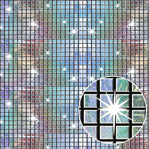 3 Pack Disco Backdrop Plata 78.7 x 39.4 pulg miniatura 1
