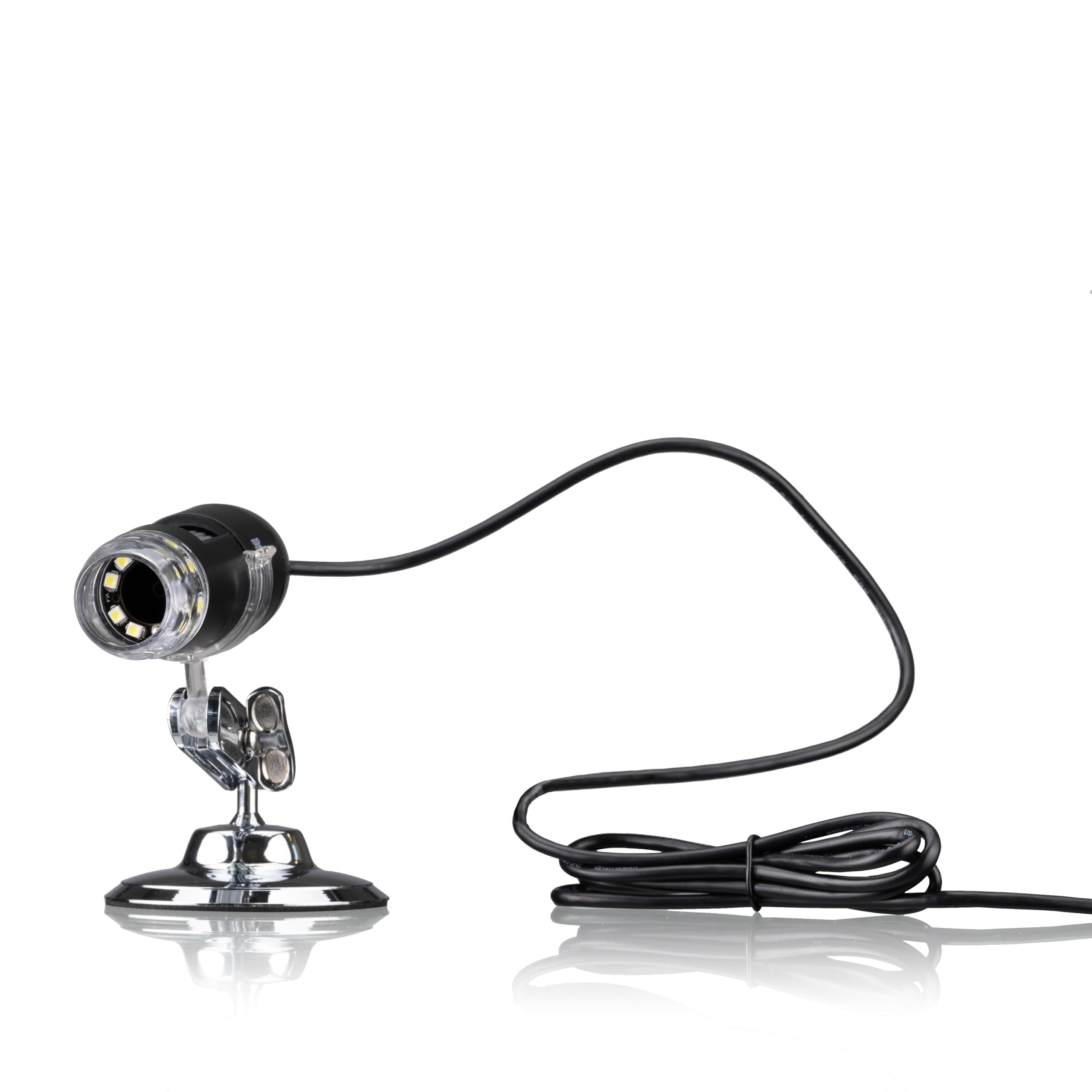 Bresser USB Digitalmikroskop 50-1000x Zoom Full HD Kamera 8 LED dimmbar Messfunktion Handmikroskop inkl. Software für Windows Mac