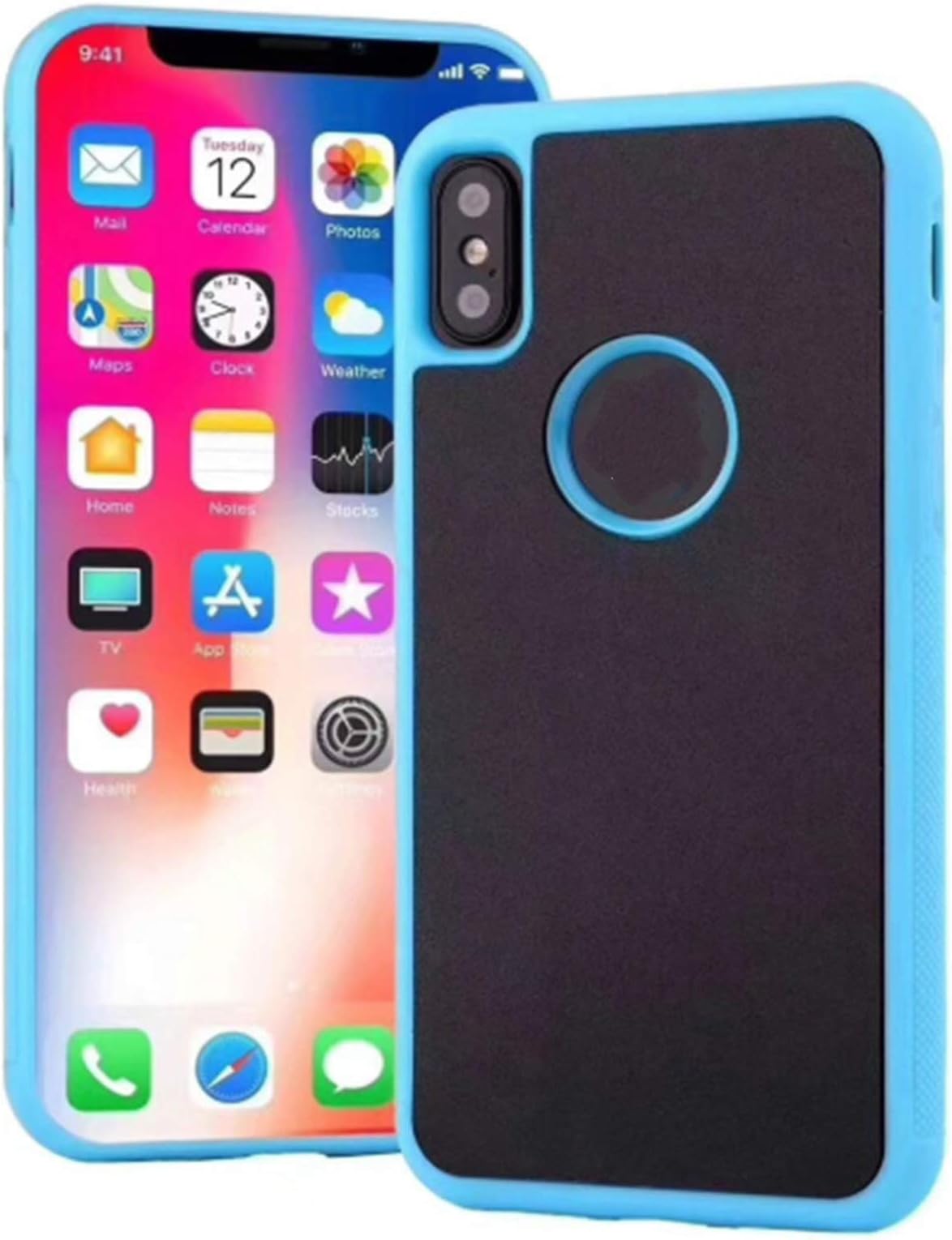 Pluto Case Anti Gravity Phone Case for iPhone 11 Pro Max X Xs Max Xr 6 7 8 PlusAntigravity TPU Magical Nano Suction Cover Adsorbed Case