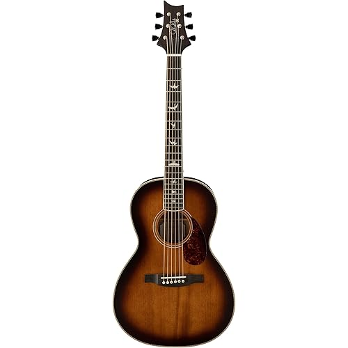 PRS SE Parlor P20 Acoustic Electric, Tobacco Sunburst with Gigbag