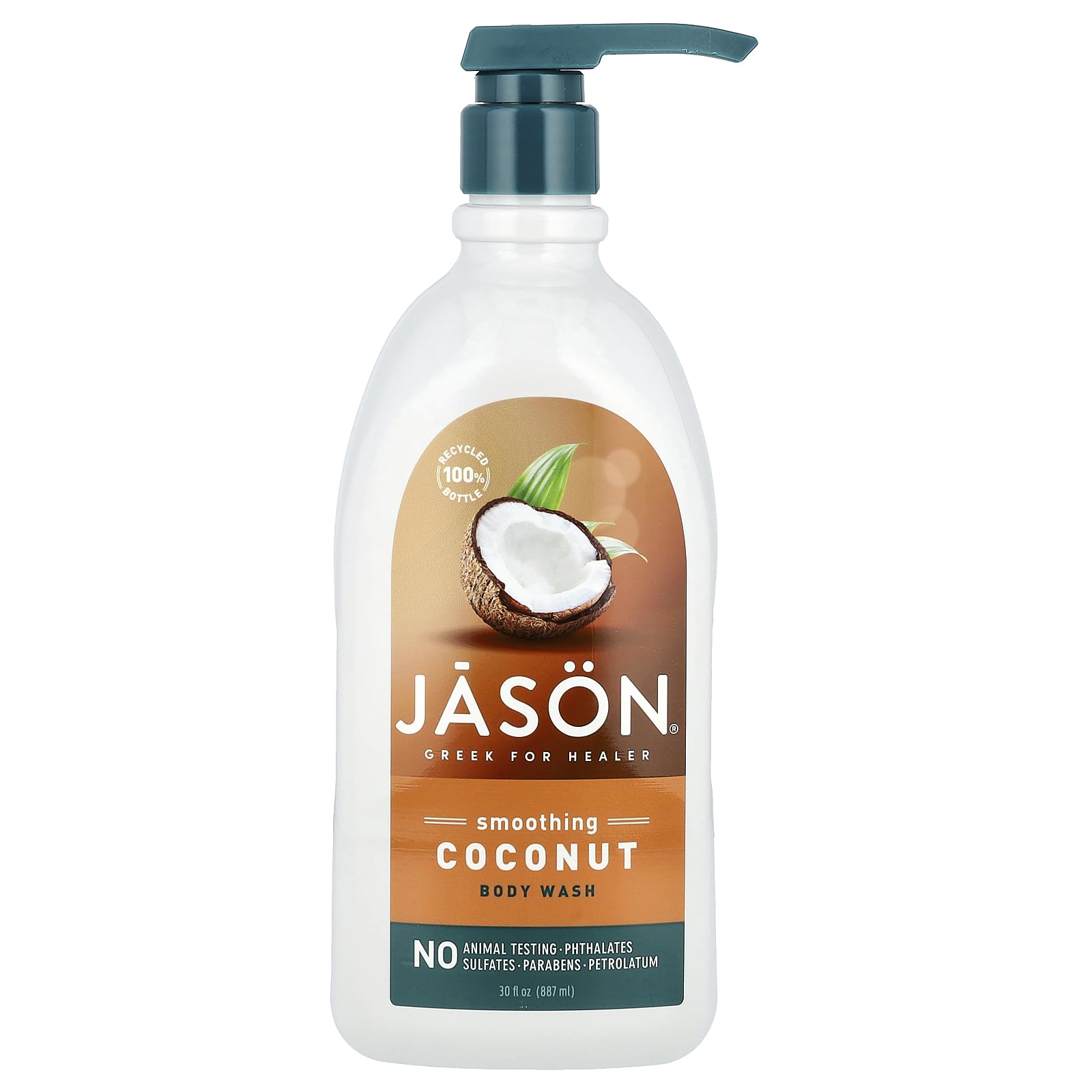 JASON, Smoothing Body Wash oz, Coconut, 30 Ounce