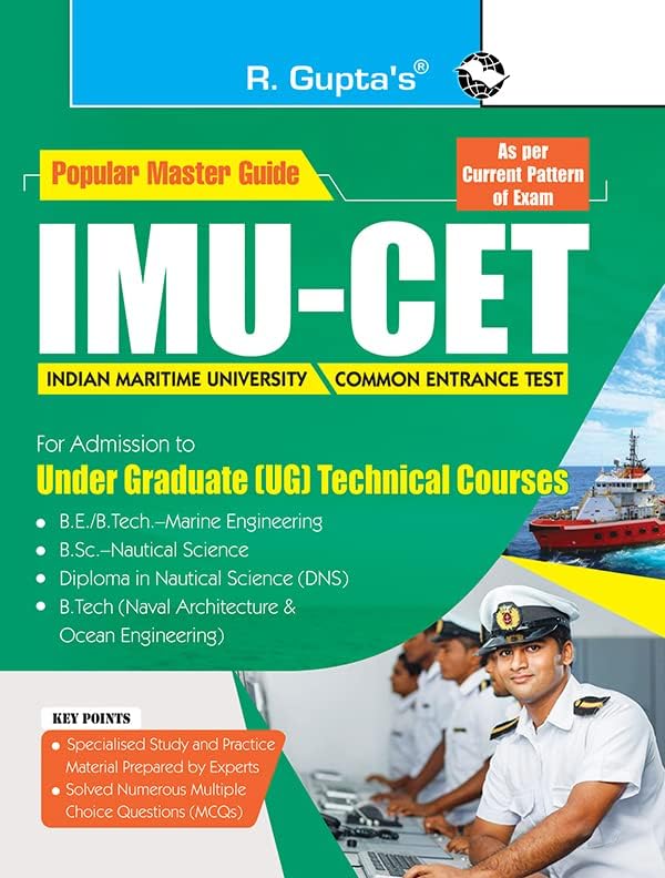 Indian Maritime University (Imu) โ Common Entrance Test Guide (For Ug Technical Courses)