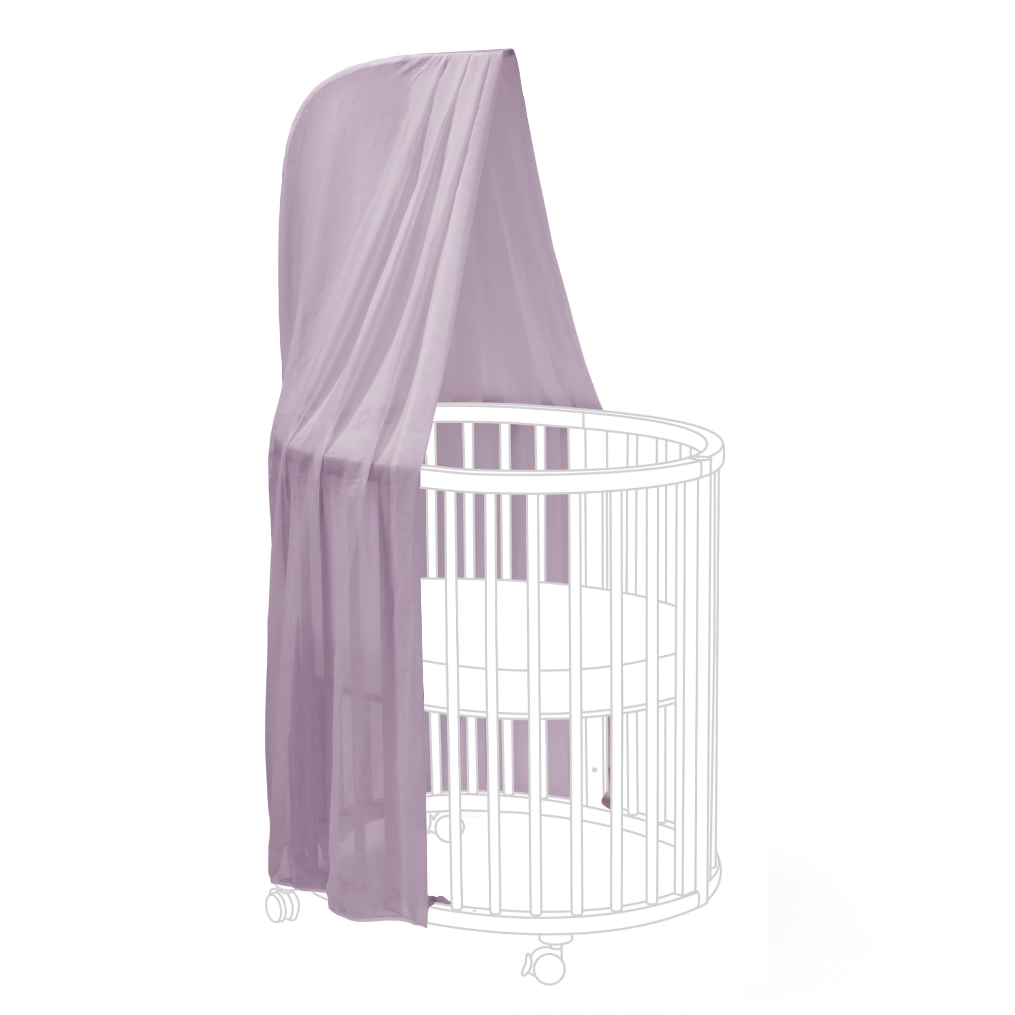 Stokke Sleepi Canopy V3, Create a Cozy, Calm Environment for Baby, Lavender | Easy to Assemble - Lightweight Fabric