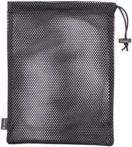 3-Pack Mesh Drawstring Bags - Lightweight Storage Pouches For Camping/Travel (S/M/L)