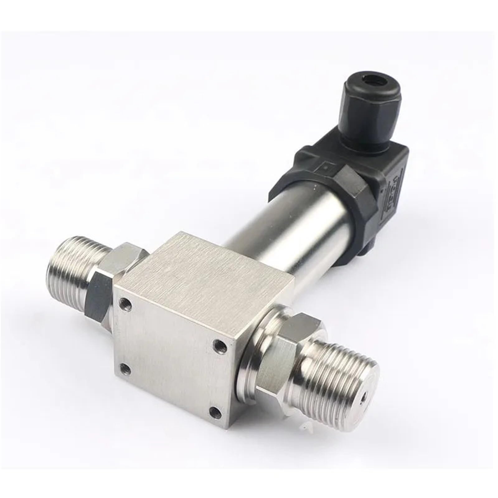 1pc Piccolo sensore integrato del trasmettitore di pressione differenziale di pressione gas-acqua di grado industriale con uscita 4-20mA(External thread,0-0.2Mpa)