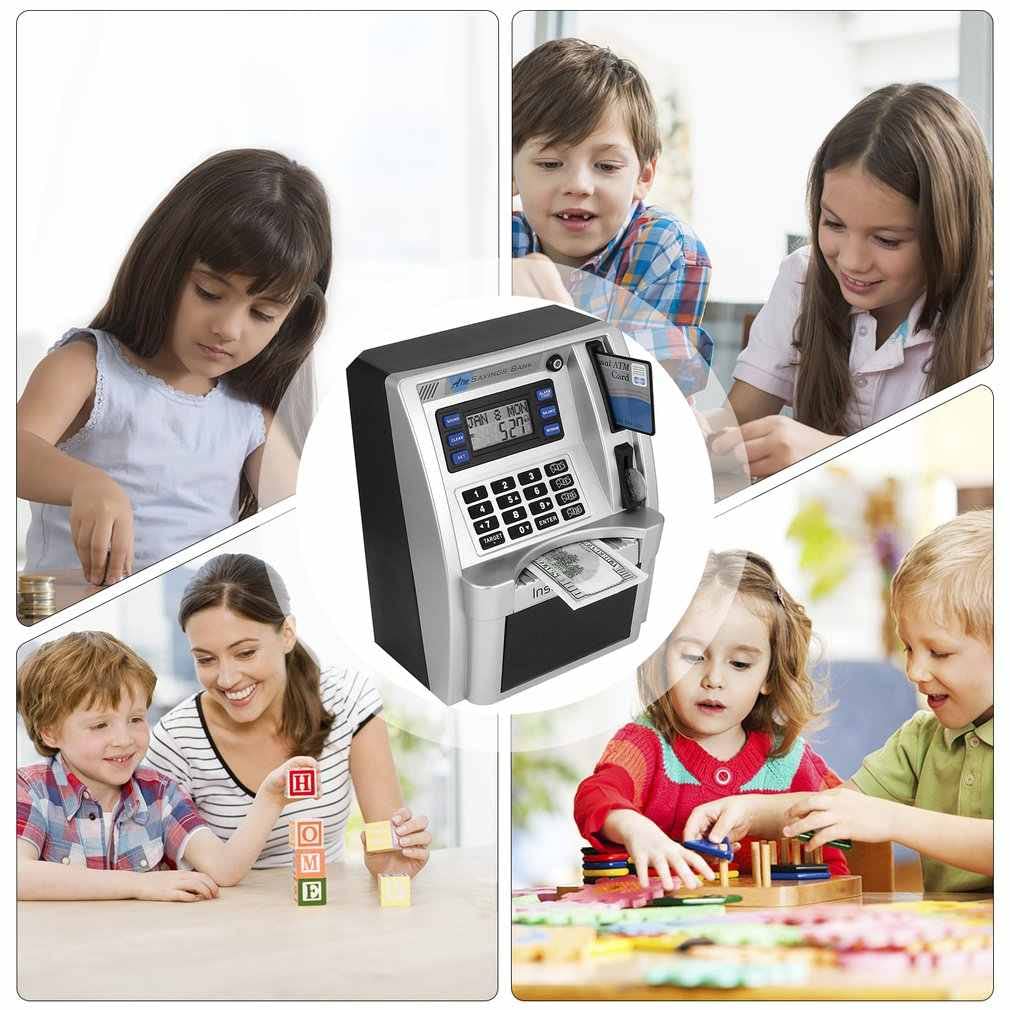Electronic ATM Savings Bank Digital Piggy Money Bank Machine,Electronic