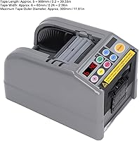 Vista 4 de Dispensadores de cinta, dispensador automático de cinta con modo automático manual, máquina de corte de cinta eléctrica, equipo de embalaje