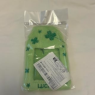 お守り トレカホルダー クローバー柄 ボールチェーン トレカケース