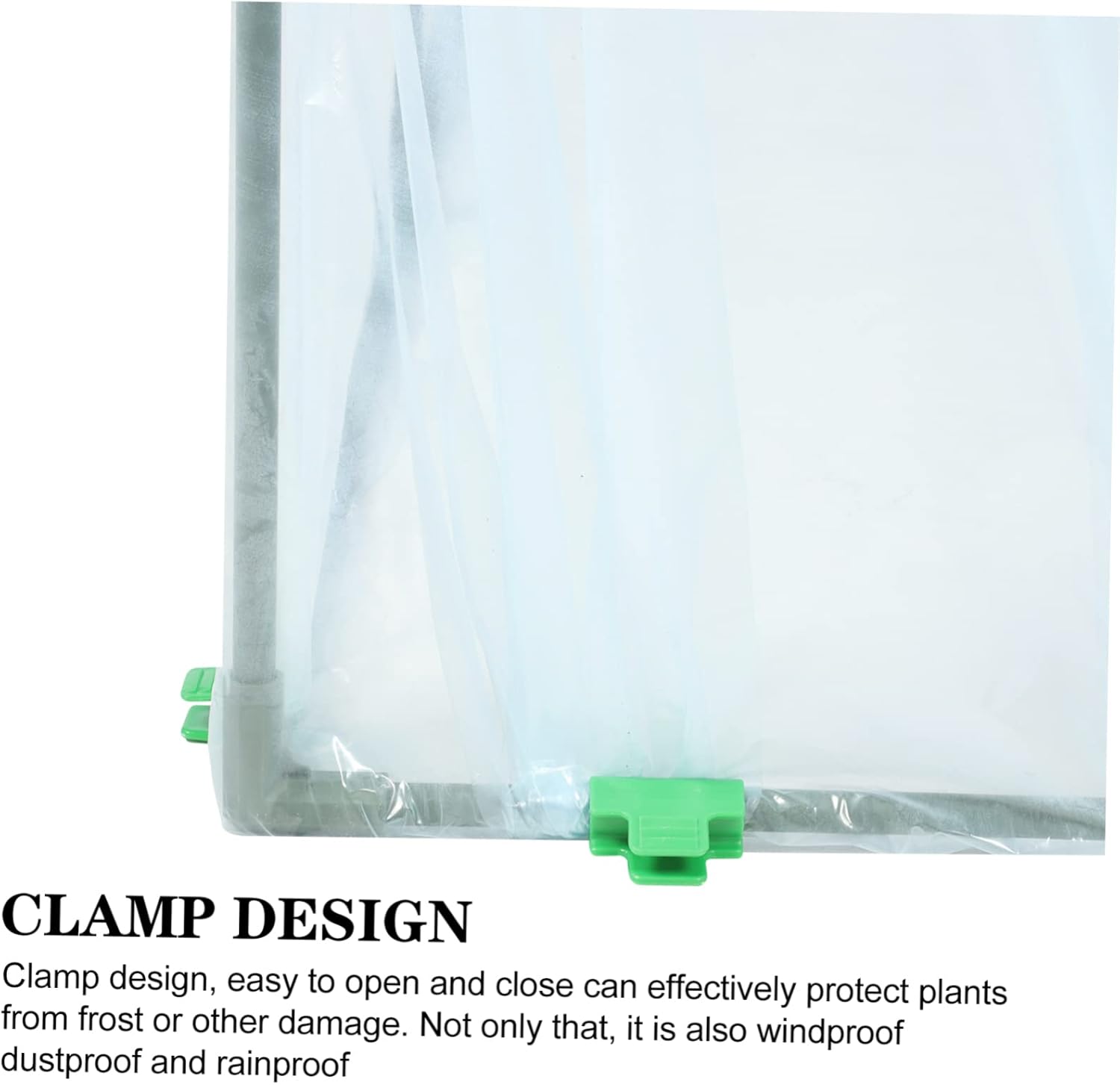 Sosoport Tunnel Shade Cover for Greenhouses Winter Heat Preservation Home Plant Heat Preservation Cold Net