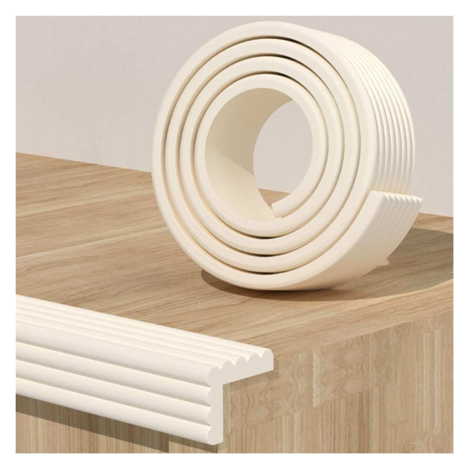 Protector de Esquinas para Bebé Tiras De Seguridad De Espuma De 8 Cm De Ancho, Protector De Esquinas Y Bordes De 0,8 Cm De Grosor, Protectores De Mesa Autoadhesivos, Protector De Esquinas For Muebles,