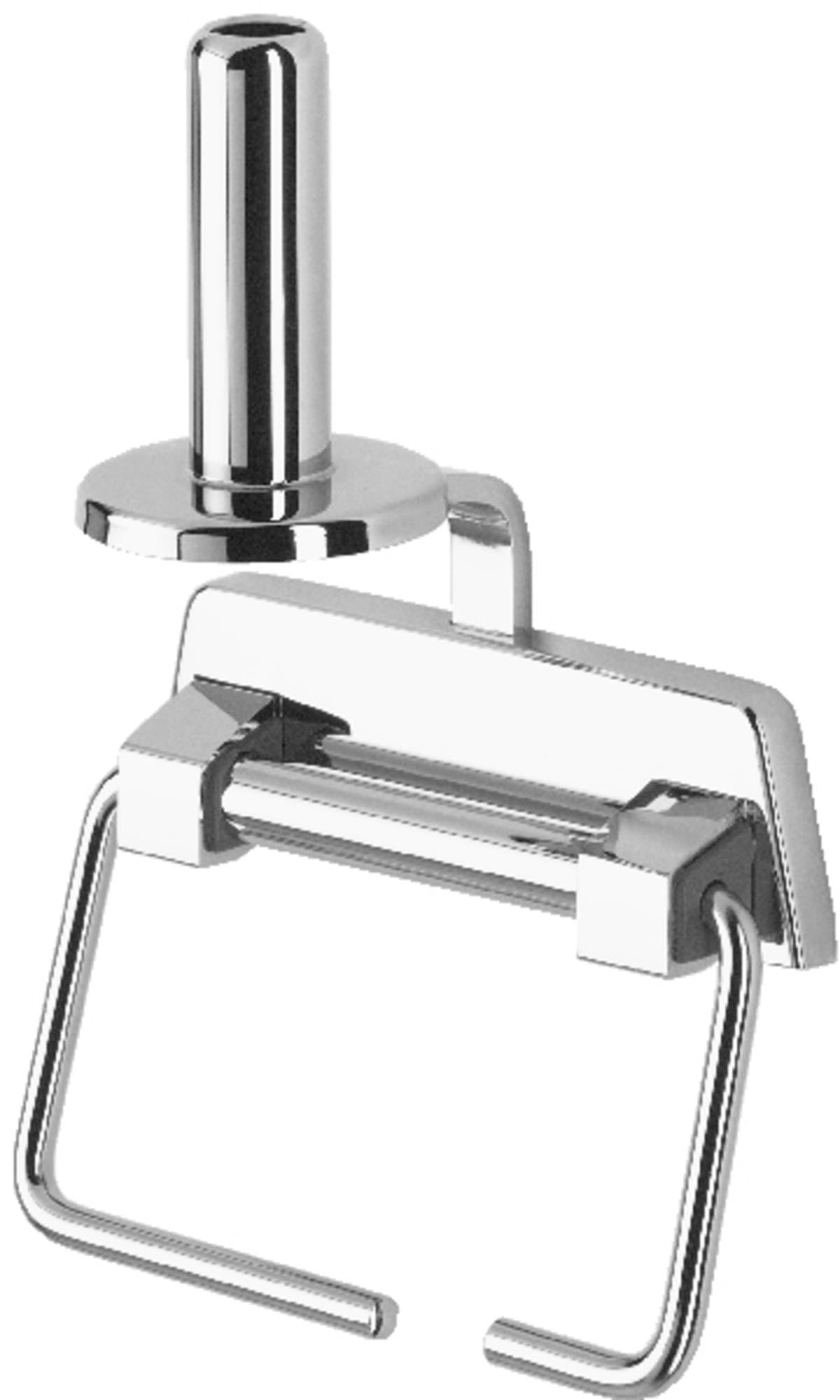 Geesa Serie 5000 Toilettenpapierhalter mit Ersatzrollenhalter Chrom