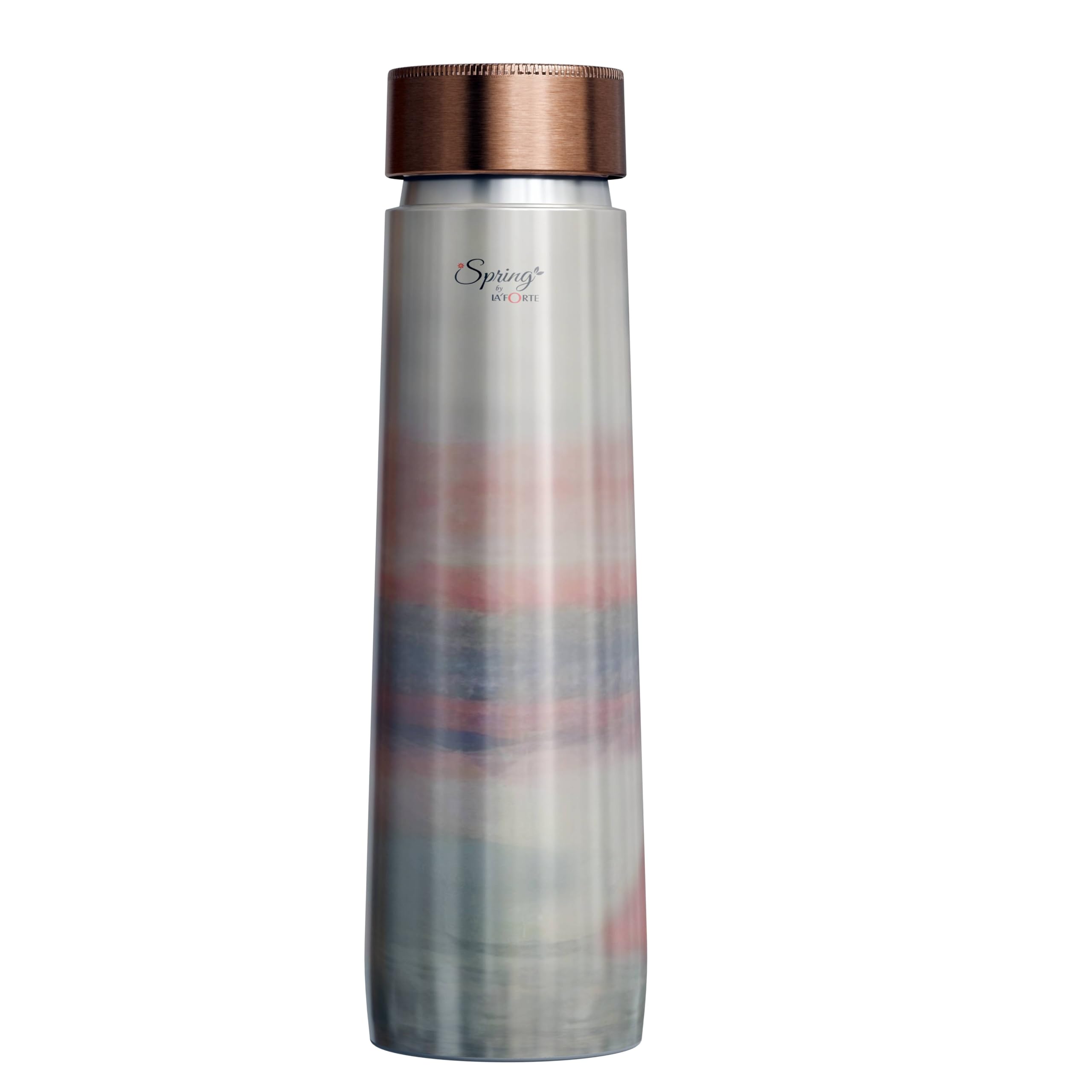 LA VITE Coated Pure Copper Water Bottle with Leak Proof Lid, Tower (1000 Ml) (Jupiter Pink) (B0DFCKY6XQ) Amazon Price History, Amazon Price Tracker