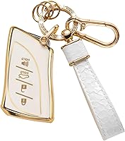 Vista 32 de Funda para llavero para Mercedes-Benz MB 2017-2021 Clase E/S, 2019-2021 Clase A/C/G y protector de llave inteligente