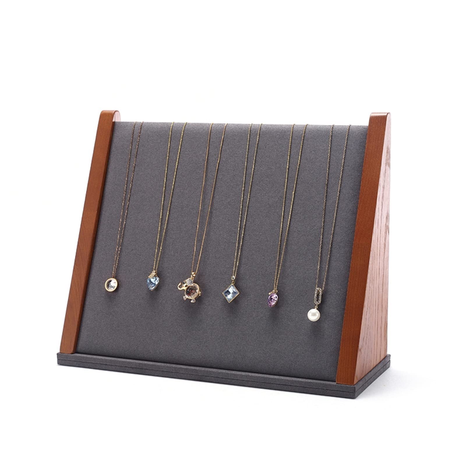 Tyuhduyur Jewelry Storage Jewelry Necklace Display Board Jewelry Storage Rack Display Rack Suitable For Earring Necklace Pendant Storage Display Board Jewelry Display Sta