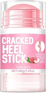 Foot Cream, Foot Moisturizer with Peach Scent for Dry Cracked Feet Knees Elbows Hands
