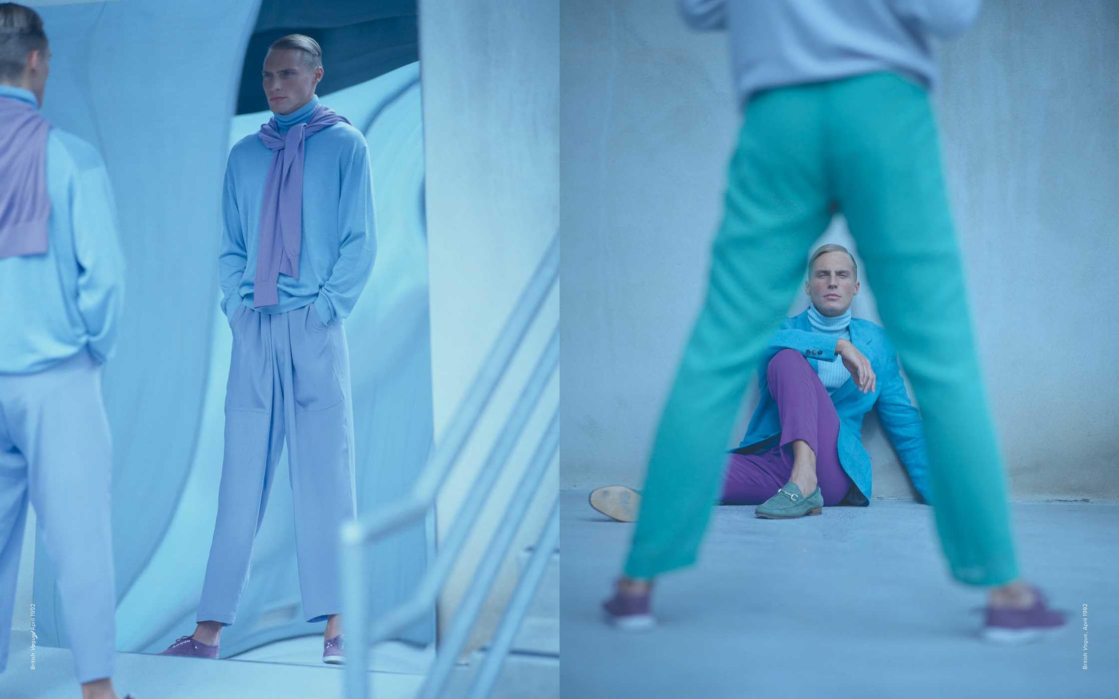 Neil Kirk in Vogue: The Supermodel Years