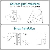 Vista 9 de AIKE Automatic Wall Mount Liquid Soap Dispenser for Home and Commercial Bathroom 13.5oz IPX7 Waterproof,Matte Black Stainless Steel