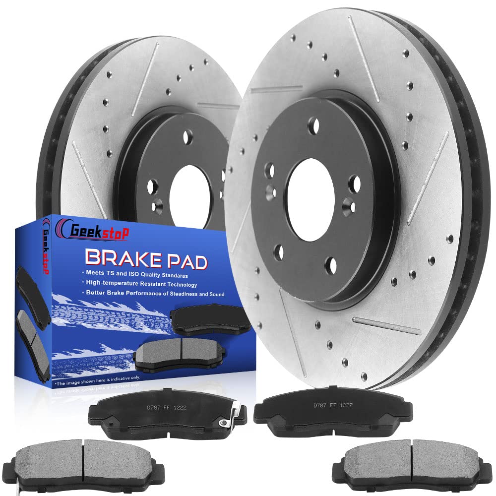 Photo 1 of BRAKES ARE CHIPPED A LITTLE****Front Brake Rotors and Pads Kit 