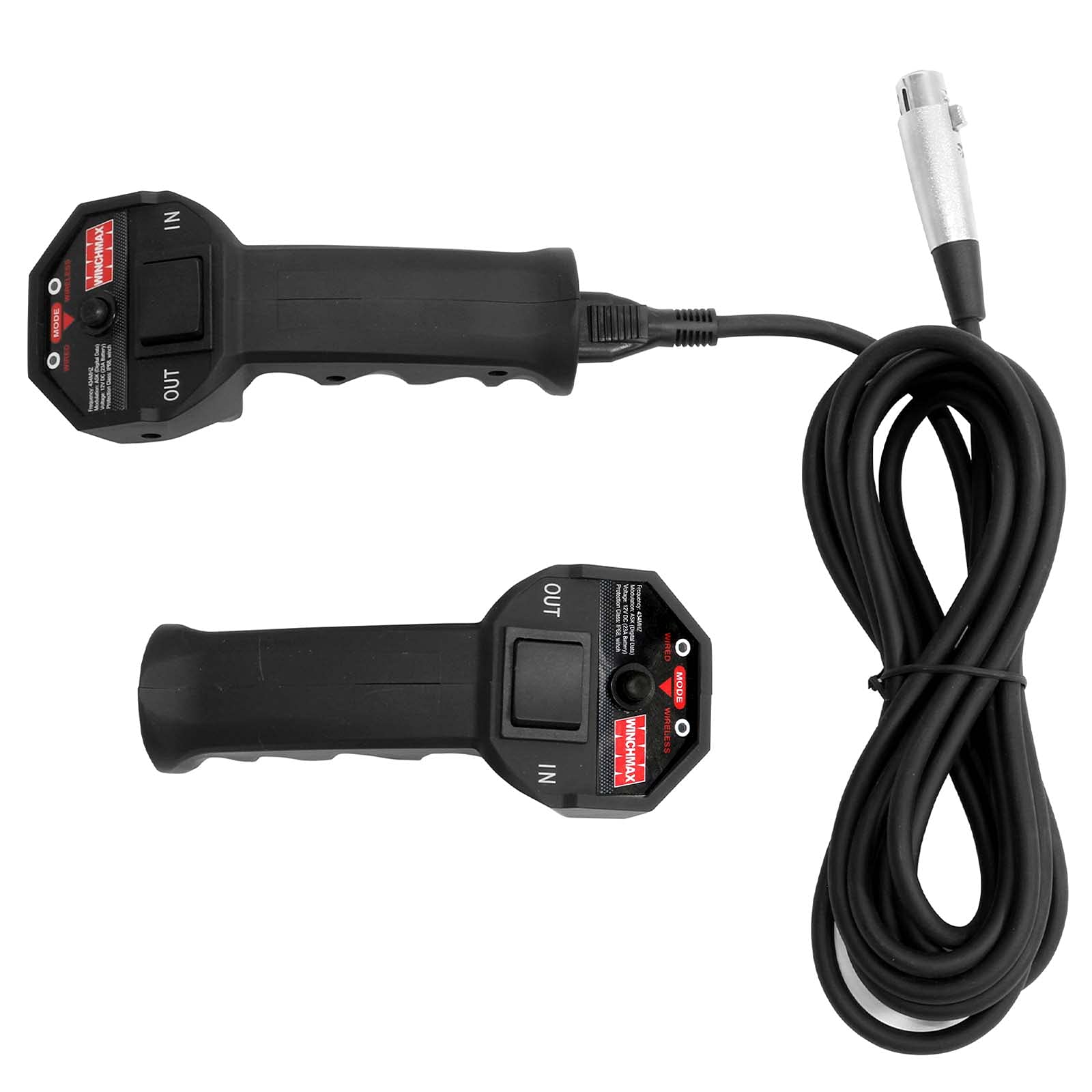 WINCHMAX. . Telecomando per verricello. Doppio Ricevitore. Wireless a Lungo Raggio con Custodia. 12V.