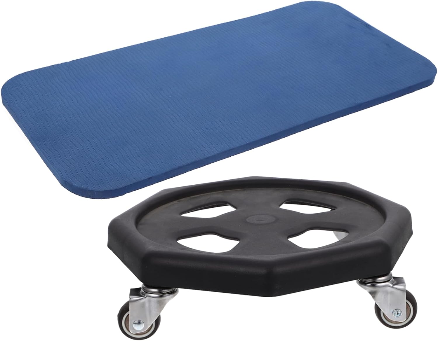 INOOMP Abdominal Training Discs with Knee Pad Multi-Functional Fitness Equipment for Full-Body Workouts Portable Sliding Plates for All Fitness Levels Stylish Colors