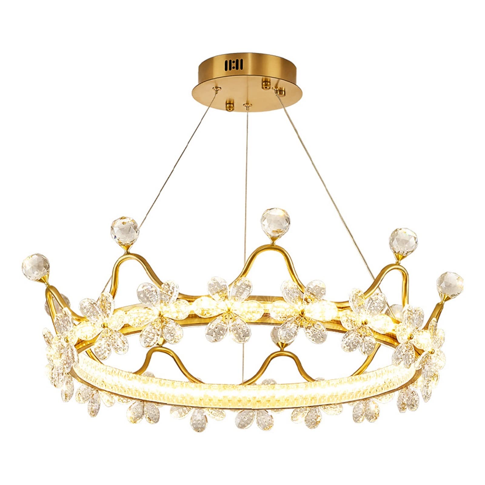 en c Couronne en c Chambre de Princesse pour Enfants étude Salon Aimez-la, Donnez-Lui en c de Princesse (Taille : 60 cm)