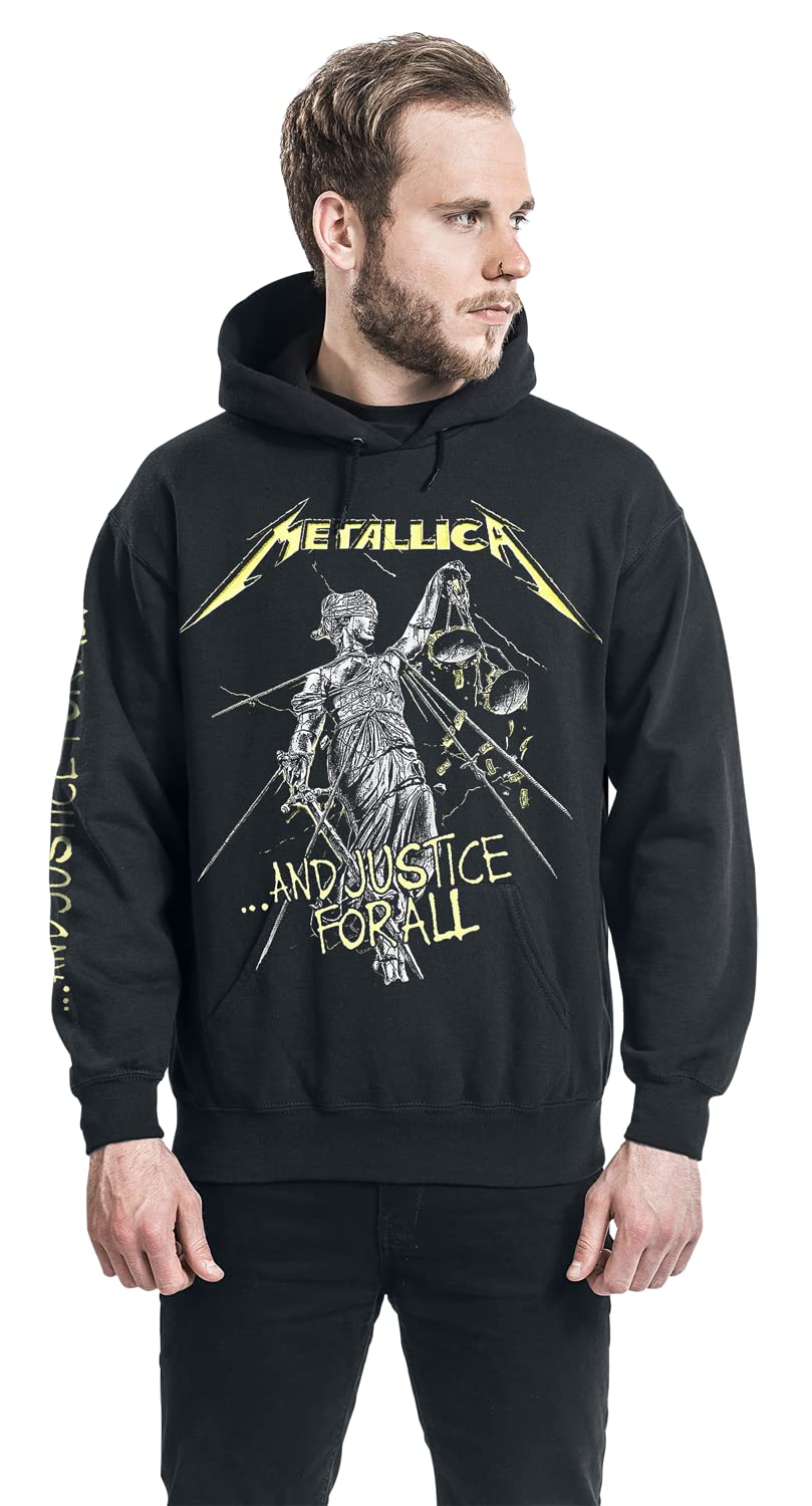 Metallica ...and Justice for All Männer Kapuzenpullover schwarz Band-Merch, Bands