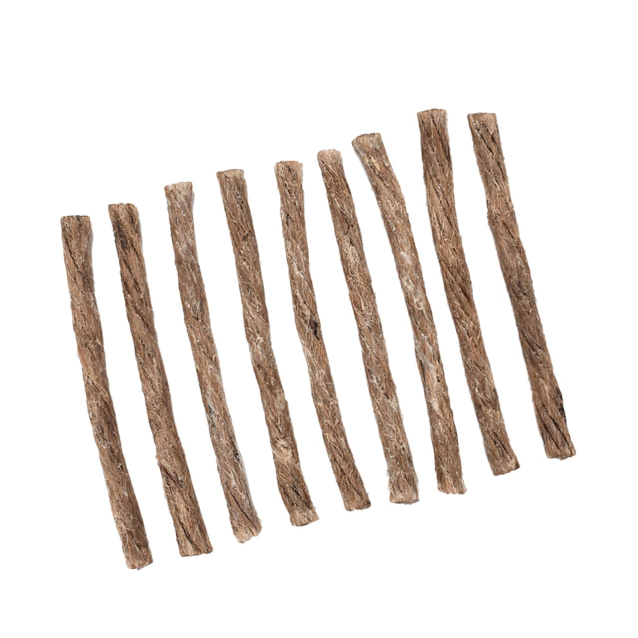 Abaodam 20Pcs Portable Rope Fire Starter Wax Infused Outdoor Wick for BBQ Picnic and Camping Convenient Fire Ignition for Fire Pits and Grills