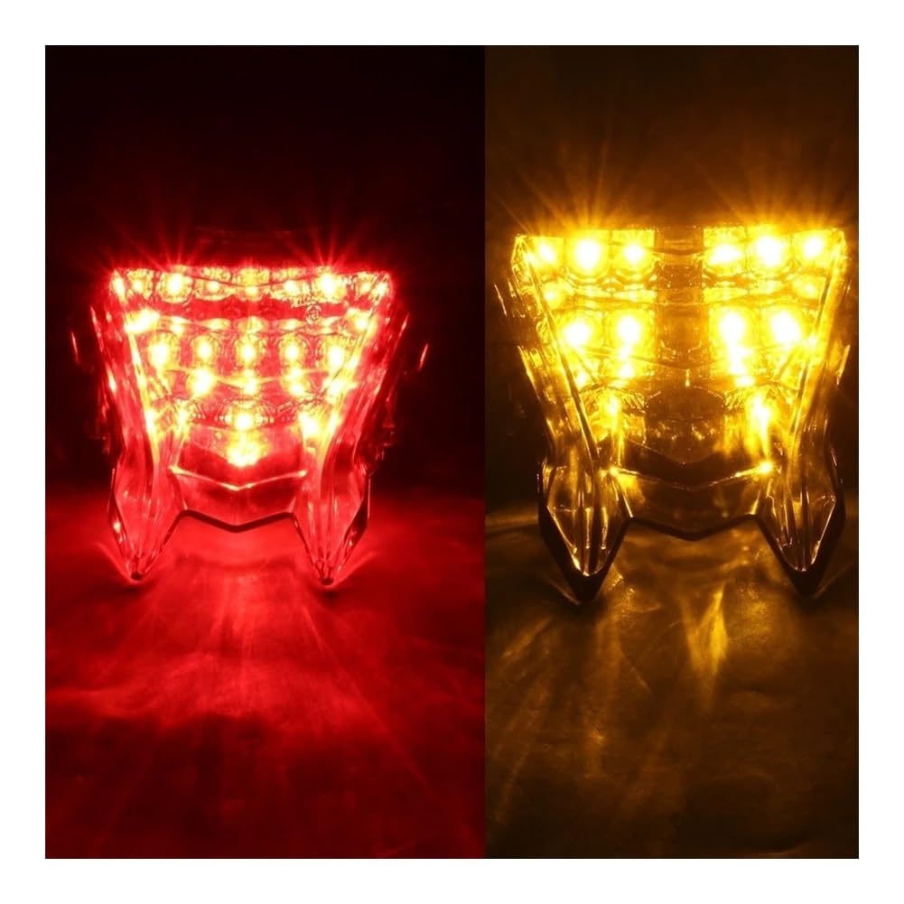 Faro posteriore Moto Accessori per moto, indicatori di direzione posteriori a LED integrati, luce stop posteriore per S1000RR S1000R HP4 2018, 2019, 2020