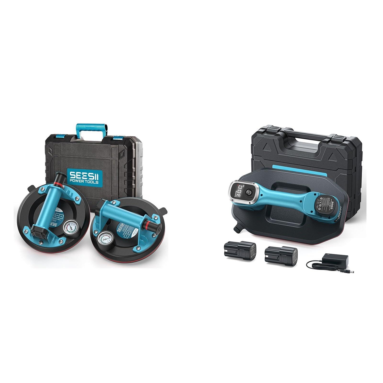 SEESII Suction Cups for Glass Lifting: S20 LITE +S30 PRO