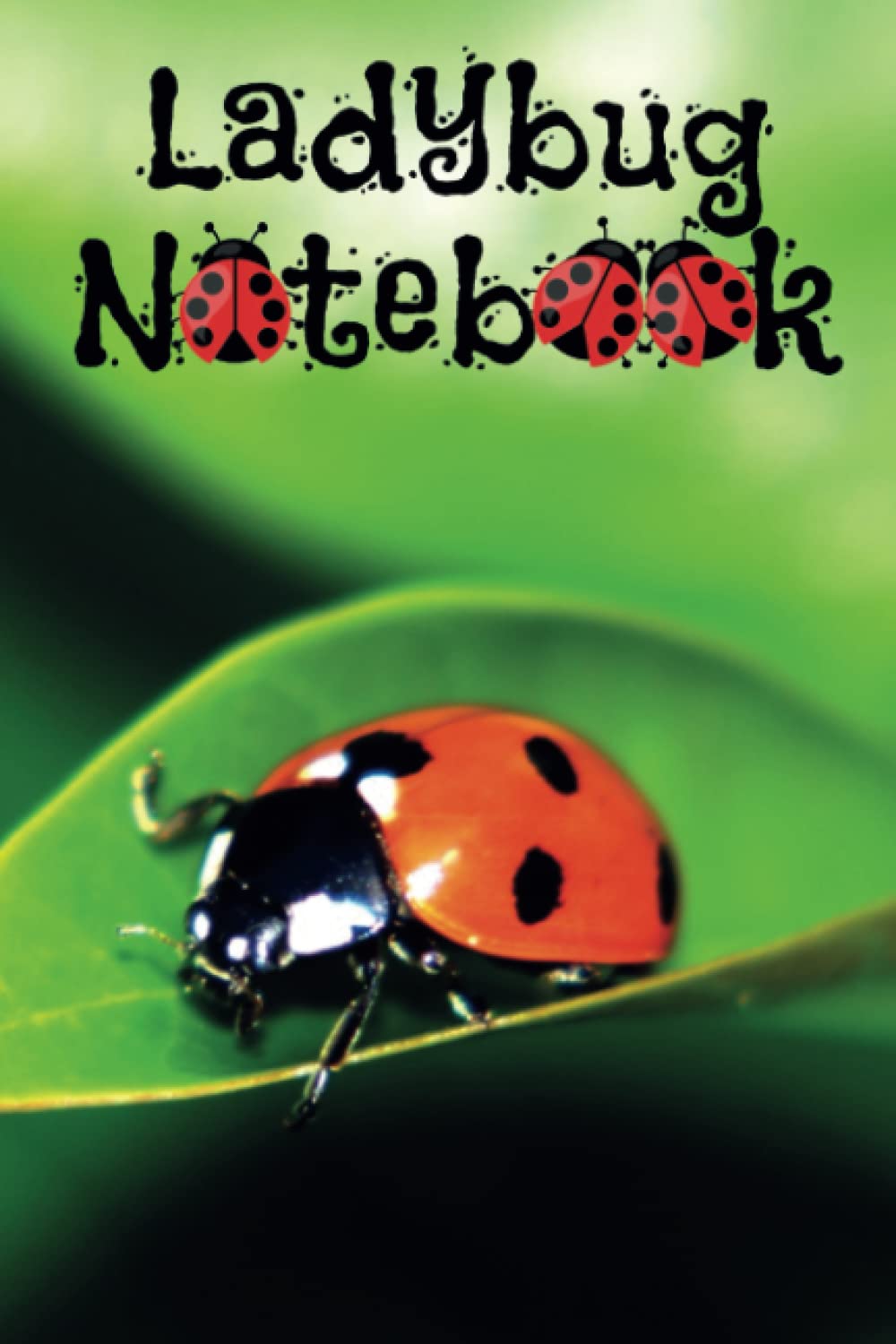 Ladybug Notebook: 120-Page Notebook Includes This Book Belongs to Page, 3 To-Do List Pages, 4 Easy Password Tracker Pages, 112 Pages of College-Ruled Notebook Paper