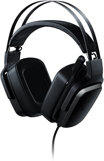 Razer Tiamat 7.1 v2 Gaming Headset: Dual Subwoofers - Audio Control Unit - Rotatable Boom Mic - Works with PC - Classic Black