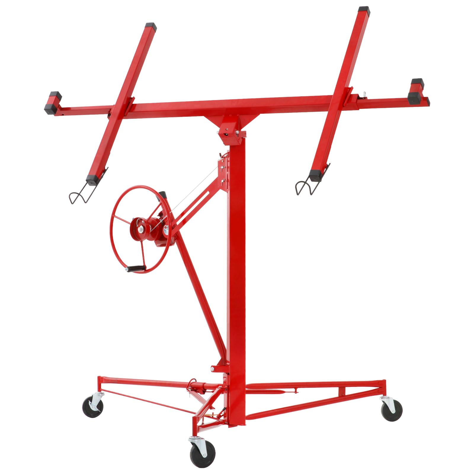Lève plaque Placo Lève panneaux Plateforme élévatrice inclinable XXL Charge 68kg Hauteur 120-335 cm Ascenseur de plaque Outillage plaquiste Outil Bricolage