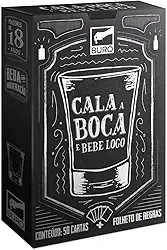 Buró, Cala a Boca e Bebe Logo, Jogo Simples e Rápido para Adultos, 3-8 jogadores