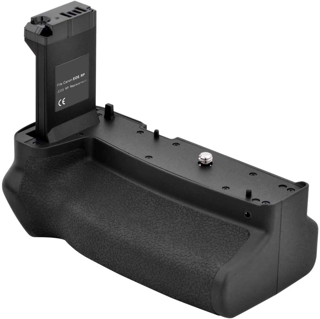 BM Premium Battery Grip Kit for Canon EOS RP Digital Camera - Includes Qty 4 LP-E17 Batteries + BG-C18 Battery Grip Replacement
