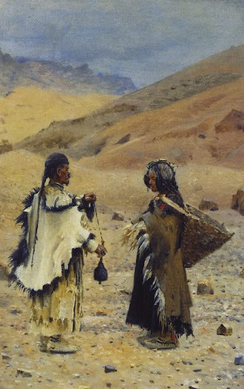 Les gens du Tibet peinture classique MSTECO pour habiller un grand mur vide de salon