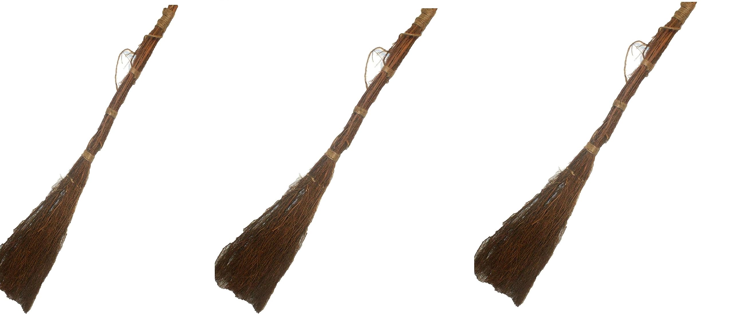 3 Pack - Pumpkin Spice Scented Brooms 3' Foot Tall Fragranced